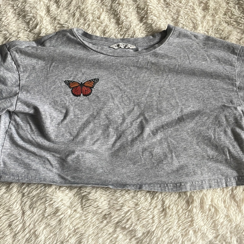 SHEIN cropped t-shirt
